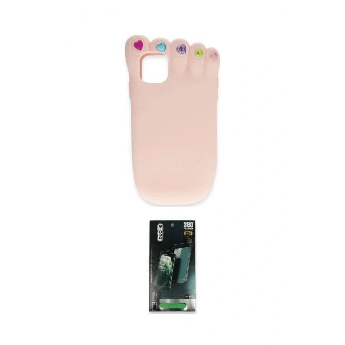 MARSİLYAN™- iPhone 15 Kılıf Akış Yansıma - Şeffaf 360 Full Body Arka Koruyucu