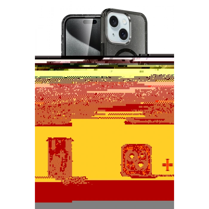 MARSİLYAN™- iPhone 15 Kılıf Nova Asil Prime - Şeffaf 360 Full Body Arka Koruyucu + PVD Metal Kamera Lens - YL