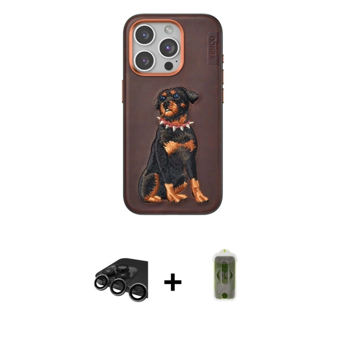 MARSİLYAN™- iPhone 15 Pro Kılıf Nova Form Koleksiyonu - Siyah Joko Magic 5D Hayalet Cam + Raze Metal Kamera Lens - TMGI