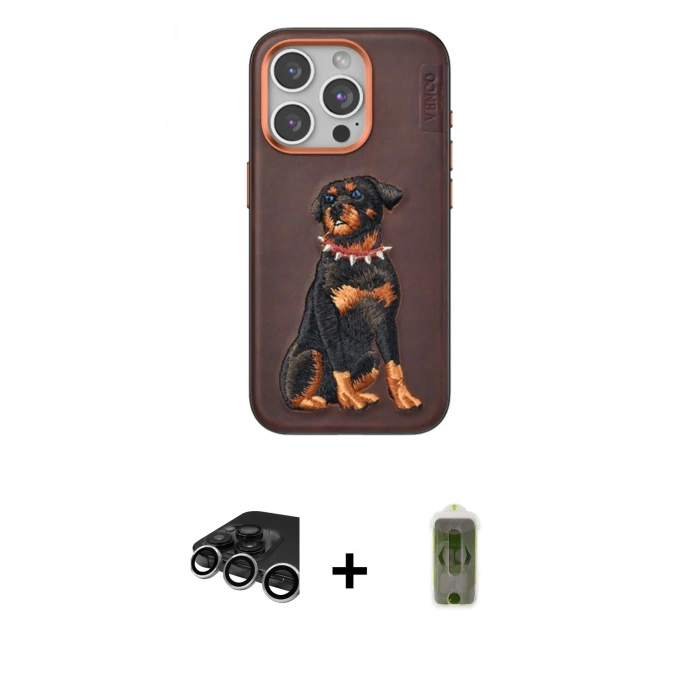 MARSİLYAN™- iPhone 15 Pro Kılıf Nova Form Koleksiyonu - Siyah Joko Magic 5D Hayalet Cam + Raze Metal Kamera Lens - GS