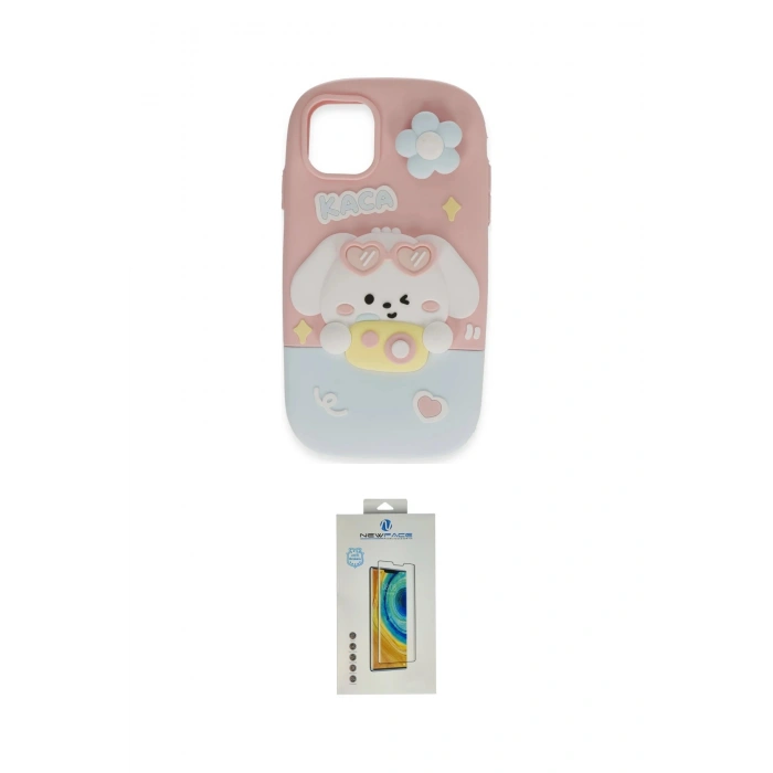 MARSİLYAN™- iPhone 15 Pro Max Kılıf Akış Yansıma - Siyah Polymer Nano Ekran Koruyucu