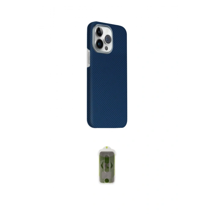 MARSİLYAN™- iPhone 15 Pro Max Kılıf Kozmos Klasik Prime - Siyah Joko Magic 5D Hayalet Cam