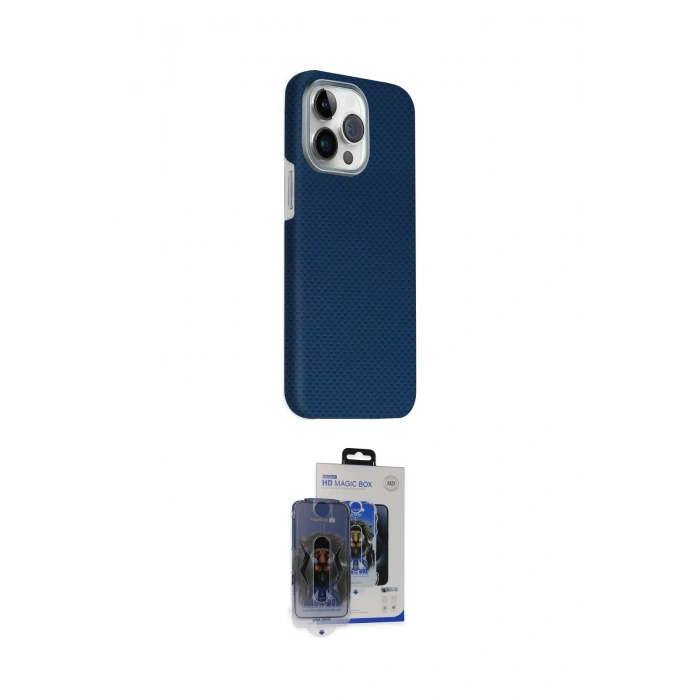 MARSİLYAN™- iPhone 15 Pro Max Kılıf Kozmos Klasik Prime - Siyah Vanessa Magic Cam