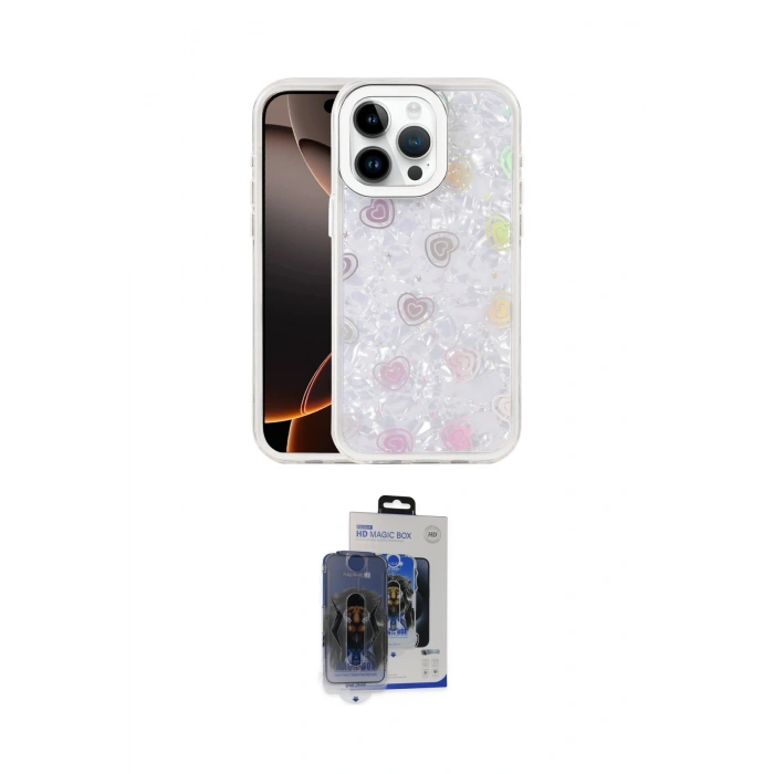 MARSİLYAN™- iPhone 15 Pro Max Kılıf Odak Prime - Siyah Vanessa Magic Cam