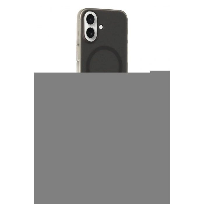 MARSİLYAN™- iPhone 16 Kılıf Çekirdek Modern Prime - Siyah Bilvis 5in1 5D Magic Hayalet Cam Ekran Koruyucu + PVD Metal Kamera Lens - PE