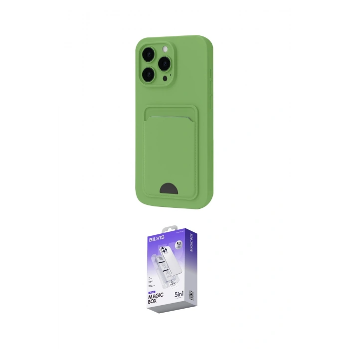 MARSİLYAN™- iPhone 16 Pro Kılıf Vadi Çizgi Prime - Siyah Bilvis 5in1 3D Magic Cam Ekran Koruyucu