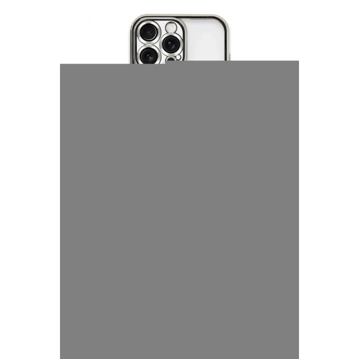 MARSİLYAN™- iPhone 16 Pro Max Kılıf Nova Işık Özel Seri - Siyah 3D Antistatik Hayalet Cam Ekran Koruyucu + PVD Metal Kamera Lens - SH