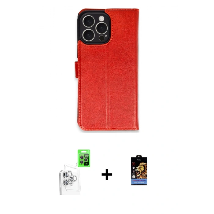 MARSİLYAN™- iPhone 16 Pro Max Kılıf Siluet Işık Serisi - Siyah Buffer Hayalet Cam Ekran Koruyucu + Raze Metal Kamera Lens - BZ