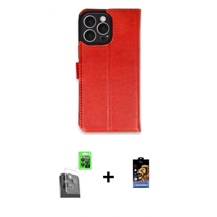 MARSİLYAN™- iPhone 16 Pro Max Kılıf Siluet Işık Serisi - Siyah Buffer Hayalet Cam Ekran Koruyucu + Raze Metal Kamera Lens - SH