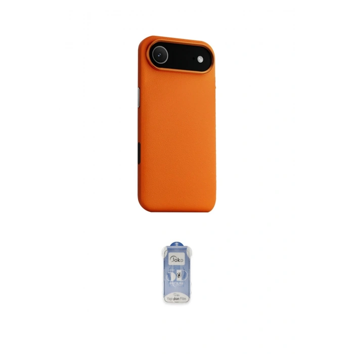 MARSİLYAN™- iPhone 17 Air Kılıf Zirve Modern Prime - Siyah Joko Magic 5D Cam