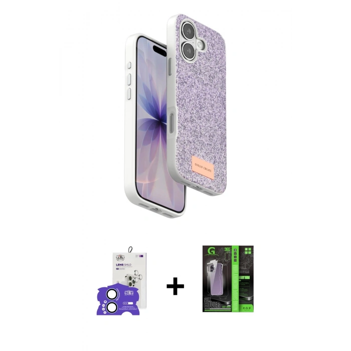 MARSİLYAN™- iPhone 17 Kılıf Vadi Klasik Serisi - Siyah 360 Mat Full Body Arka Koruyucu + Bilvis Titan Kamera Lens - AKMI