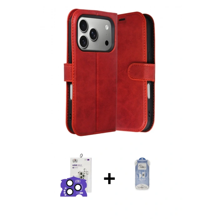 MARSİLYAN™- iPhone 17 Pro Max Kılıf Siluet Işık Serisi - Siyah Joko Magic 5D Cam + Bilvis Titan Kamera Lens - LT