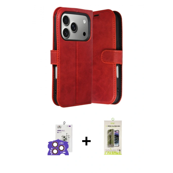 MARSİLYAN™- iPhone 17 Pro Max Kılıf Siluet Işık Serisi - Siyah Joko Magic 5D Hayalet Cam + Bilvis Titan Kamera Lens - TU