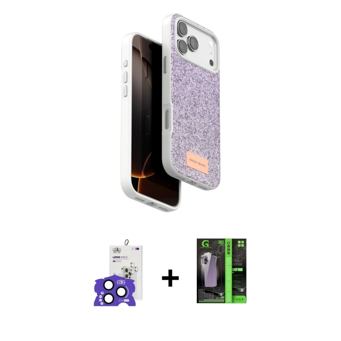 MARSİLYAN™- iPhone 17 Pro Max Kılıf Vadi Klasik Serisi - Siyah 360 Mat Full Body Arka Koruyucu + Bilvis Titan Kamera Lens - LT