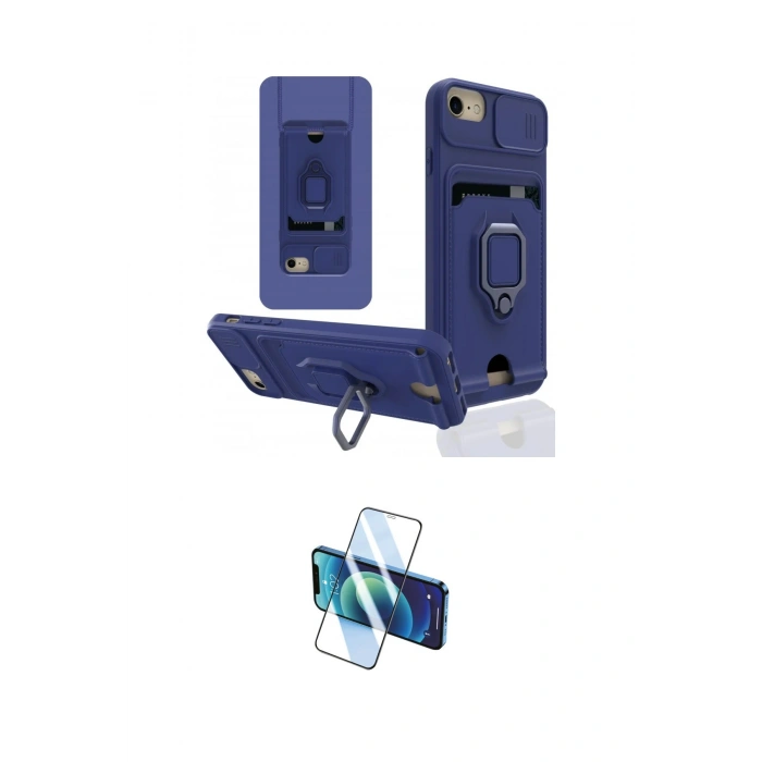 MARSİLYAN™- iPhone 6 Kılıf Vadi Form Prime - Beyaz 3D Antistatik Cam Ekran Koruyucu