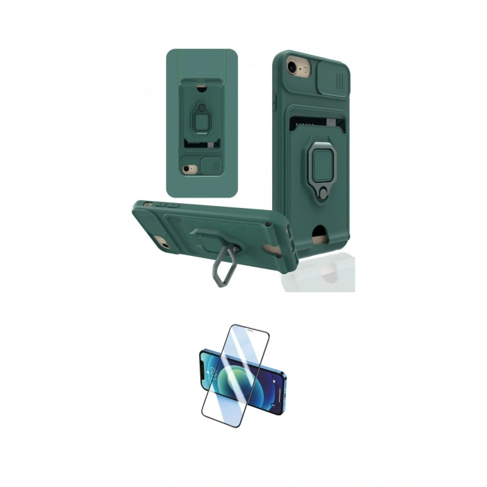 MARSİLYAN™- iPhone 6 Kılıf Vadi Form Prime - Beyaz 3D Antistatik Cam Ekran Koruyucu