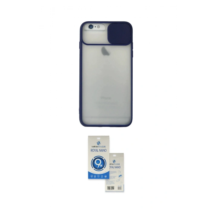 MARSİLYAN™- iPhone 6 Plus Kılıf Vadi Çizgi - Şeffaf Royal Nano Ekran Koruyucu