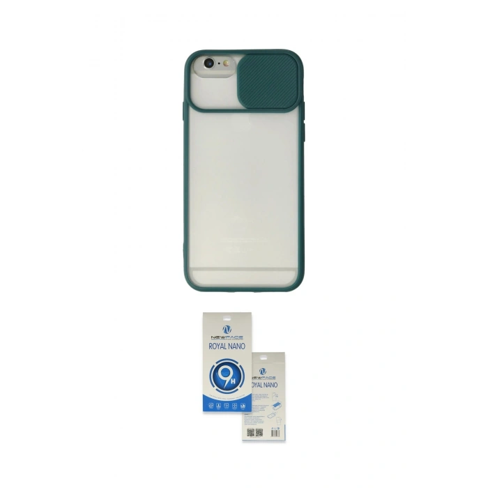 MARSİLYAN™- iPhone 6 Plus Kılıf Vadi Çizgi - Şeffaf Royal Nano Ekran Koruyucu