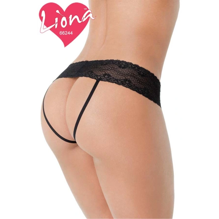 MARSİLYAN- İpli Büyük Beden Dantel Külot