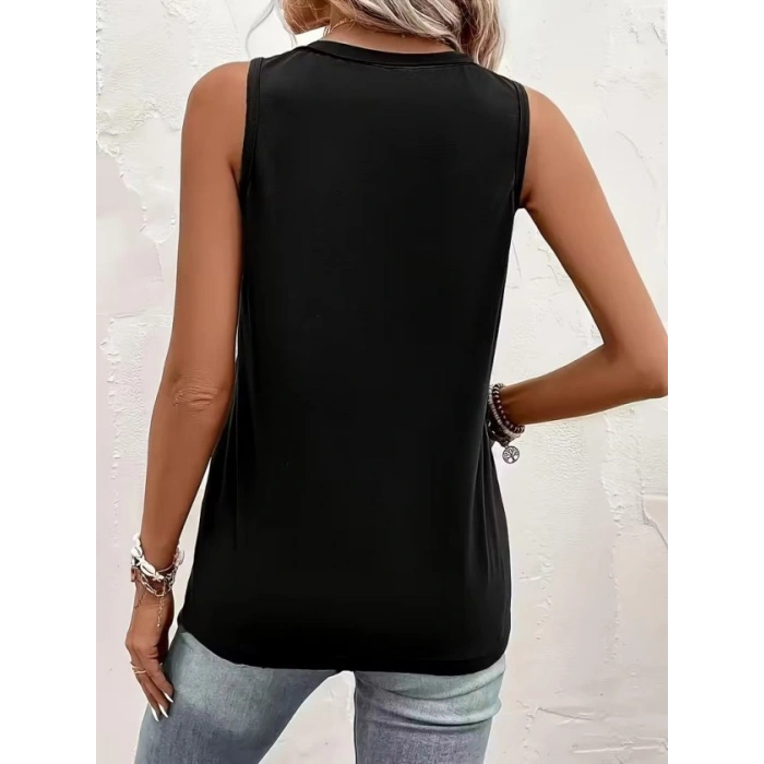 MARSiLYAN- Kadın Askılı önden Düğmeli Viskon Bluz