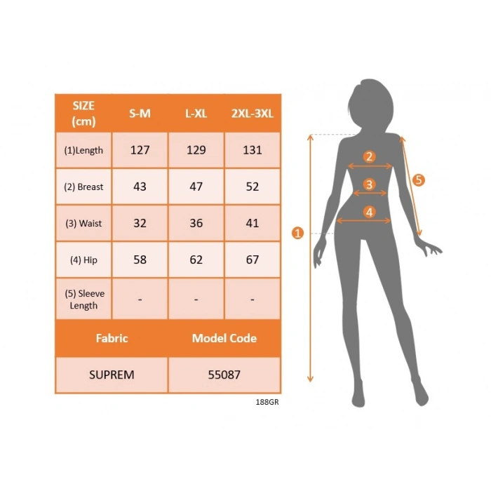 MARSiLYAN- Kadın Beli Gipeli Etnik Desen Sıfır Kol Süprem Elbise