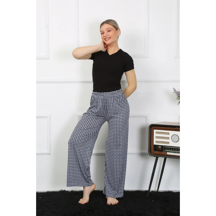 MARSiLYAN- Kadın Bol Paça Penye Alt Üst Takım