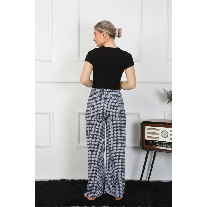 MARSiLYAN- Kadın Bol Paça Penye Alt Üst Takım