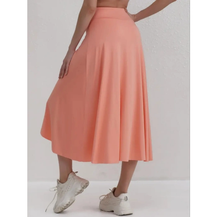 MARSiLYAN- Kadın Cep Detay Taytlı Sandy Etek