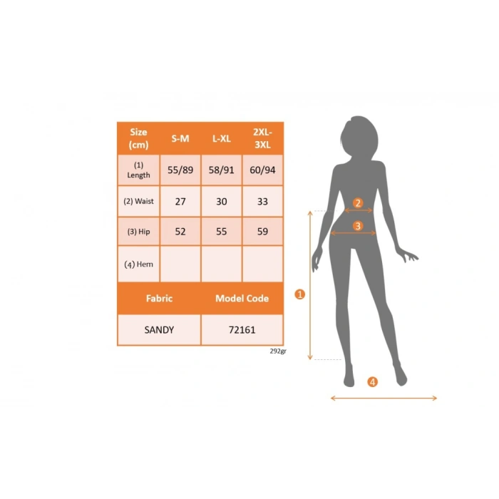MARSiLYAN- Kadın Cep Detay Taytlı Sandy Etek