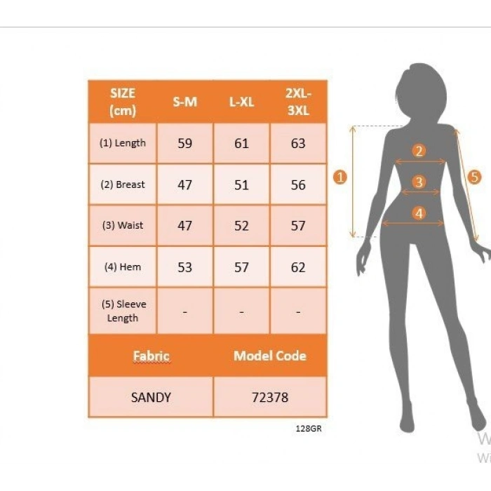 MARSiLYAN- Kadın Ip Askılı V Yakalı Pulpayet Detaylı Sandy Bluz