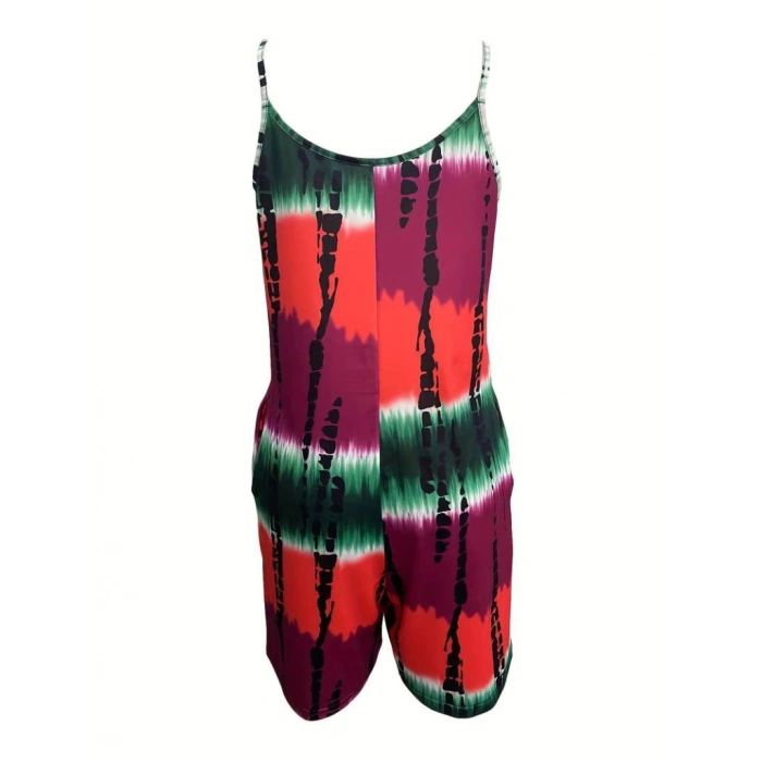 MARSiLYAN- Kadın Ip Askılı Yuvarlak Yaka Cepli Kısa şort Süprem Takım