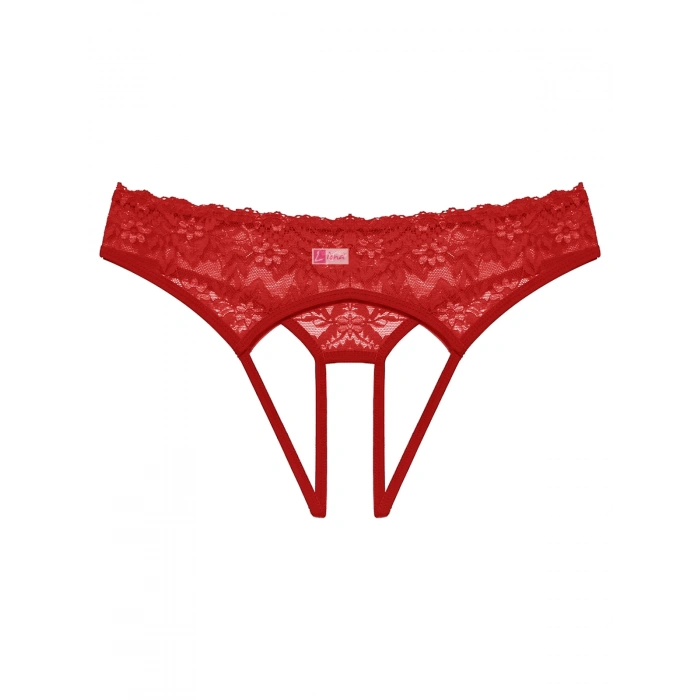 MARSİLYAN-- Kadın Kırmızı Dantelli Fantazi Külot