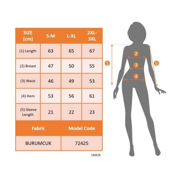 MARSiLYAN- Kadın Kısa Kollu V Yakalı Bürümcük Bluz