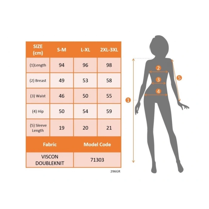 MARSiLYAN- Kadın Kısa Kollu V Yakalı Yanlardan Yırtmaç Ve Düğmeli Viskon Iki Iplik Elbise