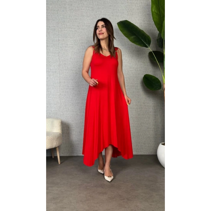 MARSiLYAN- Kadın Omuz Askılı Toka Detay Maxi Boy Elbise