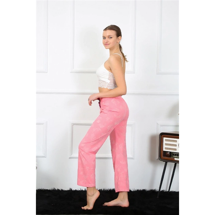 MARSiLYAN- Kadın Pamuklu Alt Pijama Pembe