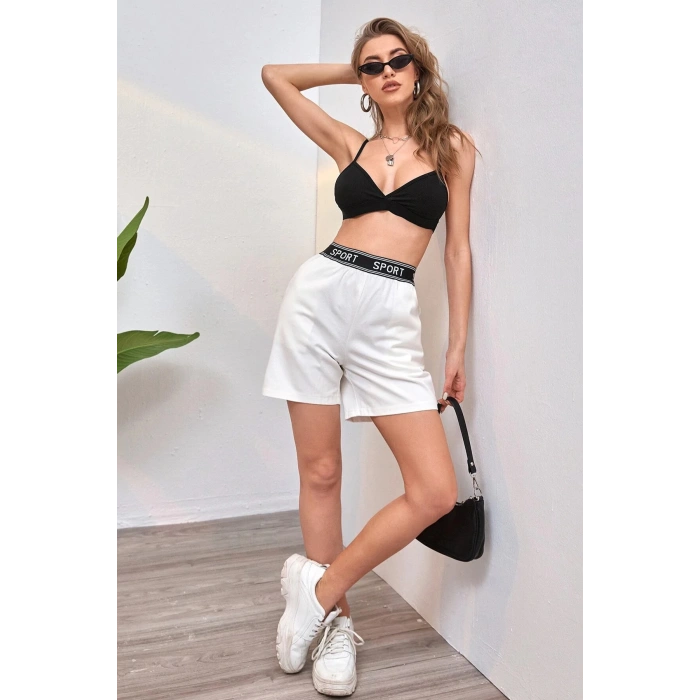 MARSiLYAN- Kadın Siyah Kapsız Sırtı Açık Crop Top Bluz
