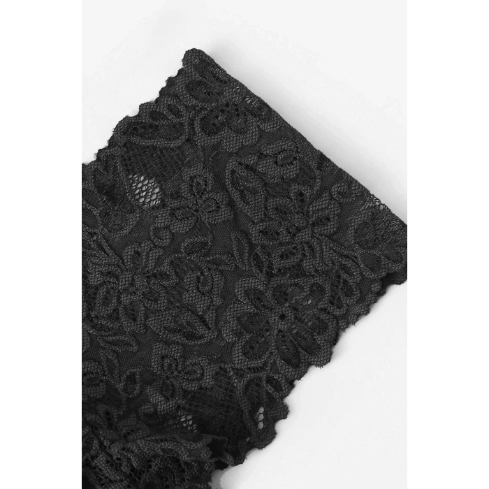 MARSiLYAN- Kadın Siyah Özel Şık Sütyen Külot Takımı