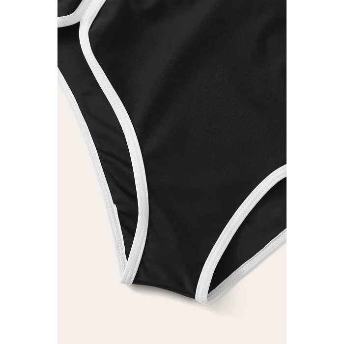 MARSiLYAN- Kadın Siyah Pedli Yüksel Bel Sütyen Külot Takımı