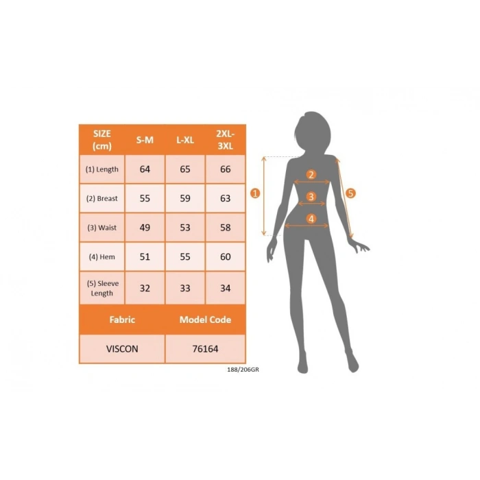 MARSiLYAN- Kadın Tek Omuzu Açık Kısa Kollu Salaş Viskon Bluz