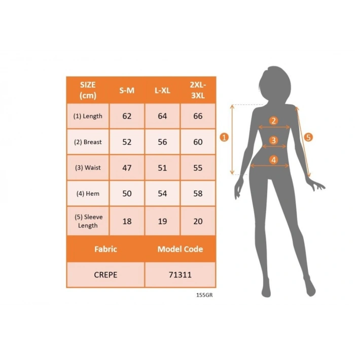 MARSiLYAN- Kadın Tek Omuzu Açık Koldan Bağlamalı Janjan Krep Bluz
