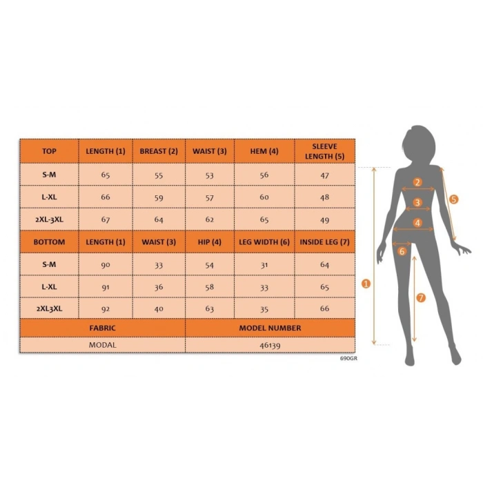 MARSiLYAN- Kadın Uzun Kollu Balıkçı Yaka Belden Lastikli Modal Bluz Ve Pantolon Ikili Takım