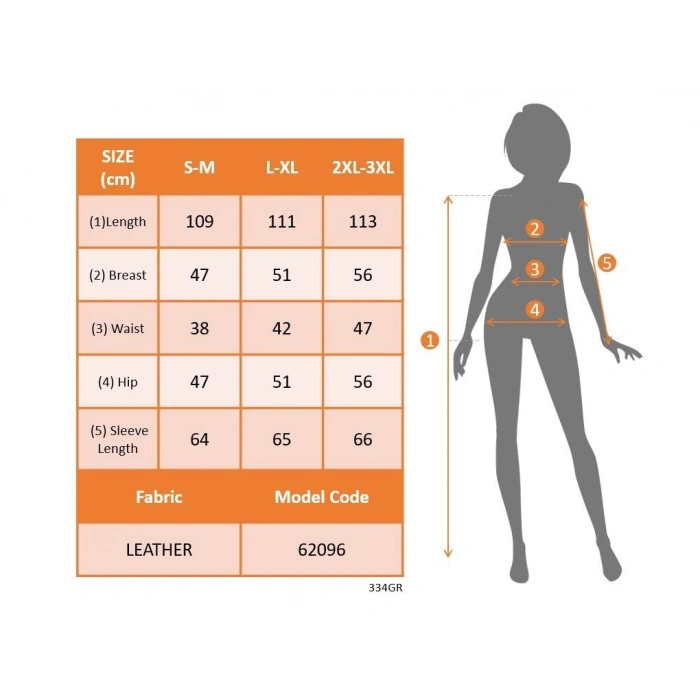 MARSiLYAN- Kadın Uzun Kollu Bisiklet Yaka Arkadan Fermuarlı Midi Deri Elbise