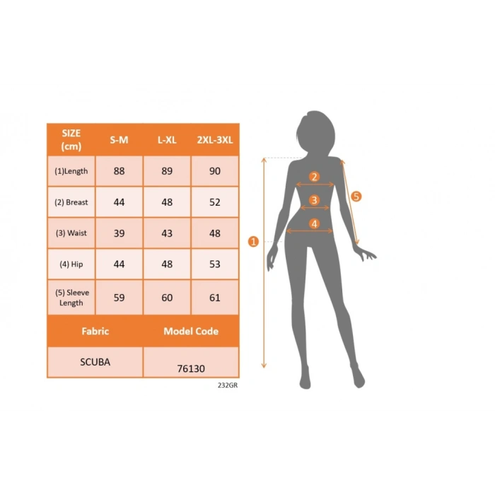 MARSiLYAN- Kadın Uzun Kollu Bisiklet Yaka çiçek Desenli Kısa şardonlu Dalgıç Elbise