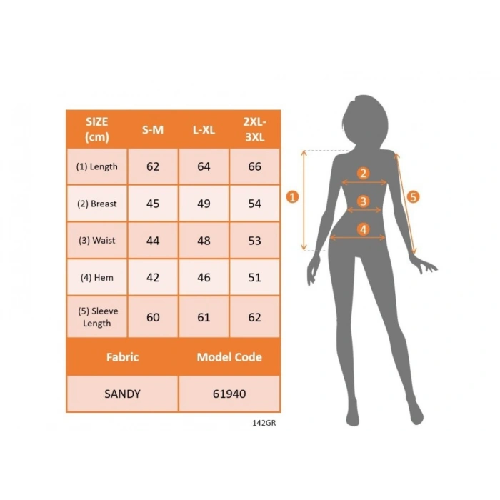 MARSiLYAN- Kadın Uzun Kollu Bisiklet Yaka Kollar Puantiyeli Tül Detaylı Sandy Bluz