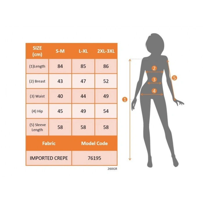 MARSiLYAN- Kadın Uzun Kollu Bisiklet Yaka Mini Ithal Krep Elbise