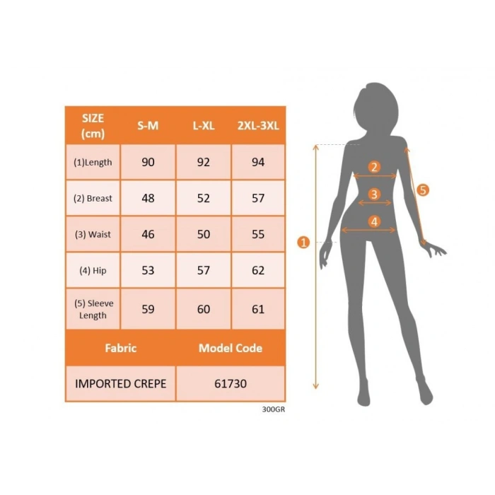 MARSiLYAN- Kadın Uzun Kollu Dantel Yaka Ithal Krep Mini Elbise
