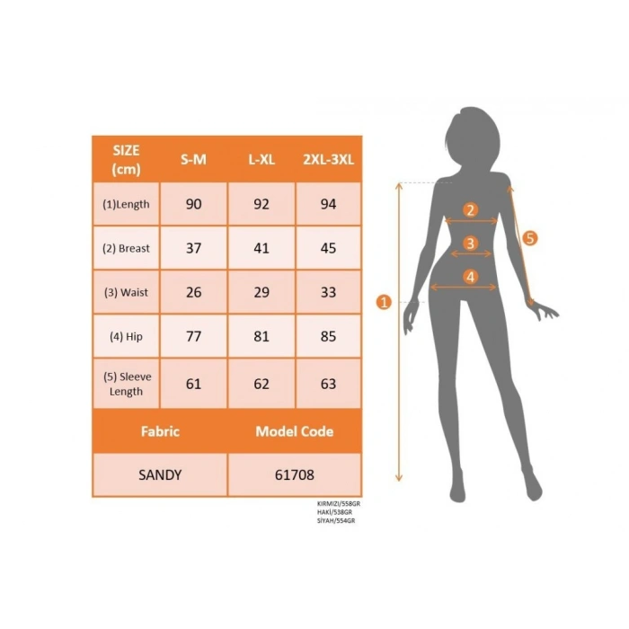 MARSiLYAN- Kadın Uzun Kollu Kruvaze Yakalı Mini Sandy Elbise