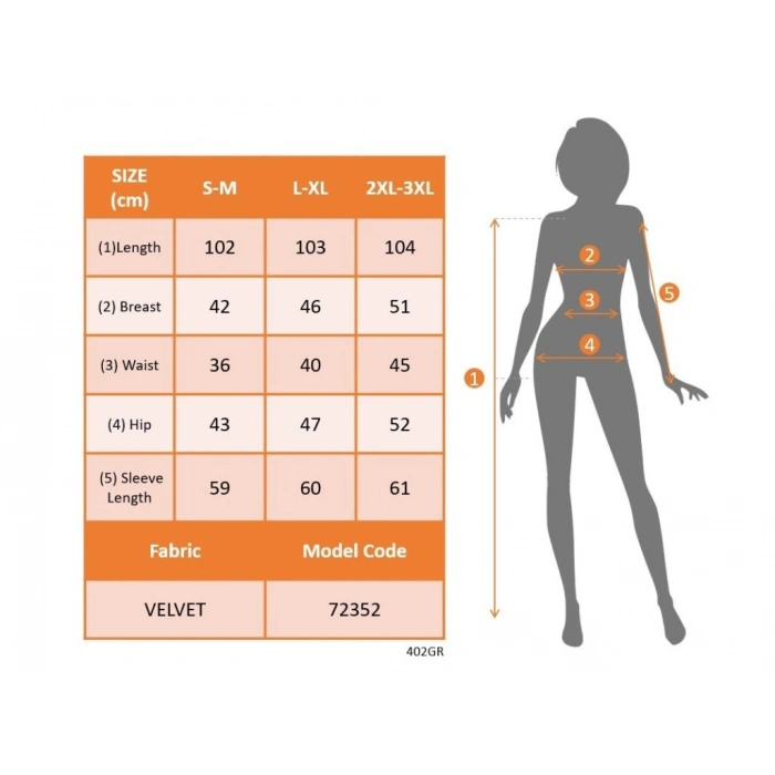 MARSiLYAN- Kadın Uzun Kollu Kruvaze Yakalı Yandan Büzgülü önden çapraz Detaylı Midi Kadife Elbise