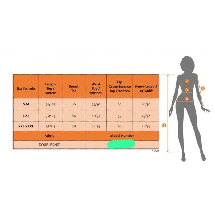 MARSiLYAN- Kadın Uzun Kollu Nope Baskılı Beli Ribanalı Ikili Takım